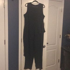 NWT Plus Size Black Jumpsuit by Eloquii